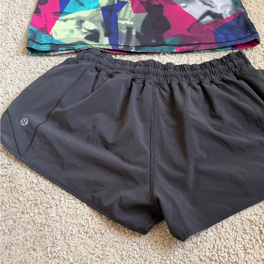 lululemon set athletica Black Women's Athletic Shorts - Picture 6 of 8